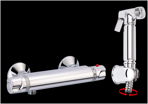 Гигиенический душ с термостатом – особенности данного сантехнического оборудования и способы его установки